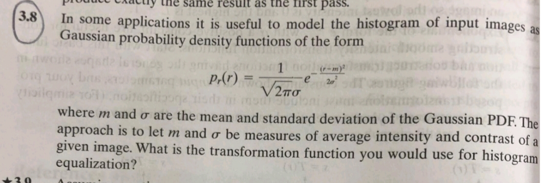 I need question 3.8 it is Digital image processing | Chegg.com