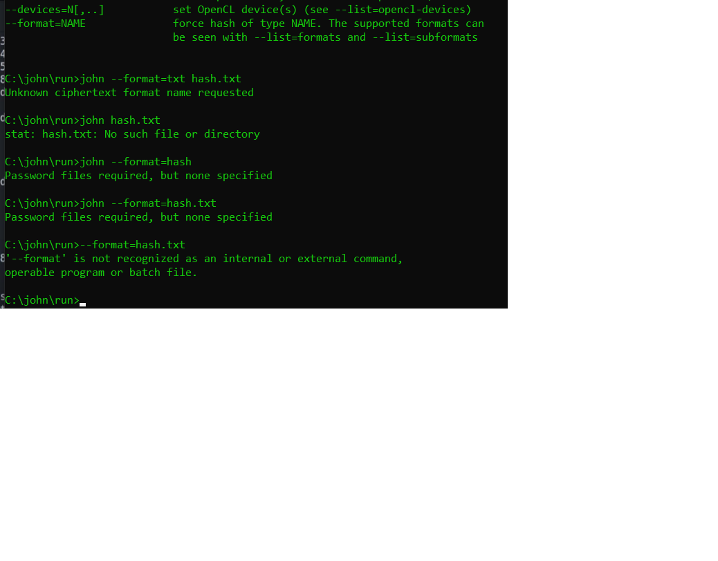 Solved How do you use John the Ripper to crack passwords? | Chegg.com