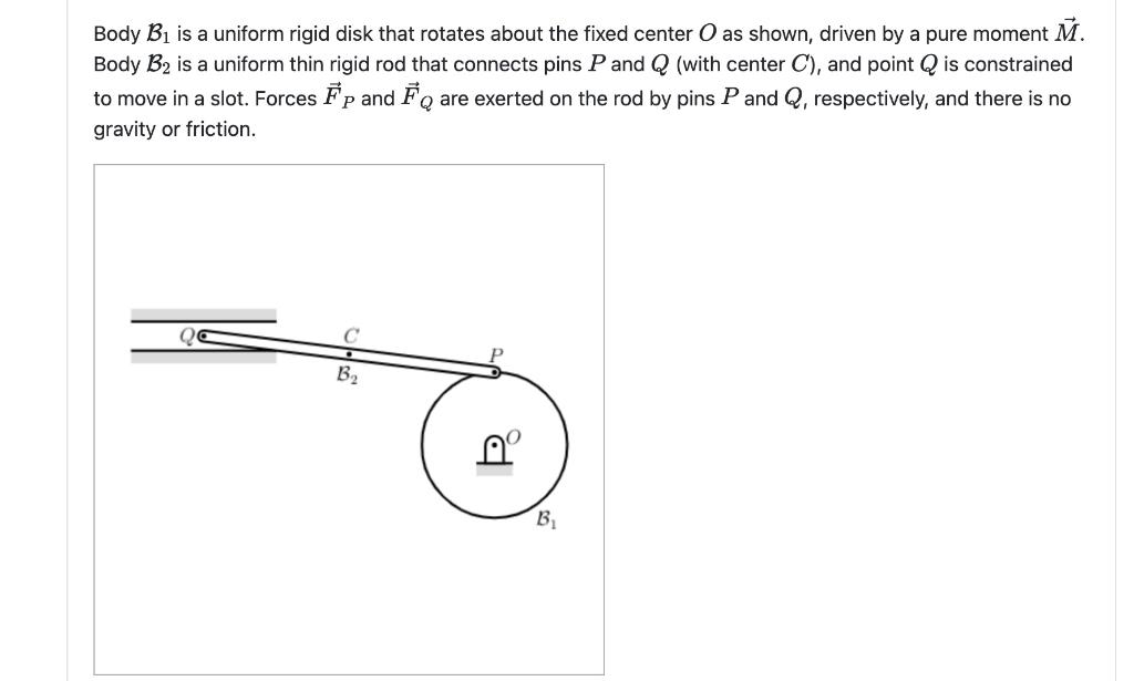 Solved Body B is a uniform rigid disk that rotates about the | Chegg.com