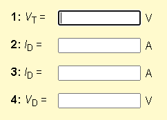 Solved 1. Calculate The Thermal Voltage V1 At The Junction | Chegg.com