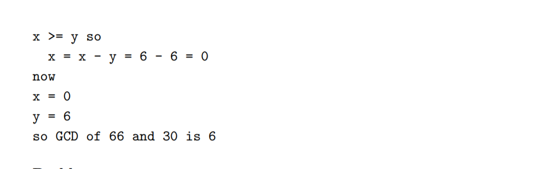 1. Euclid's Algorithm Euclid's algorithm is an | Chegg.com