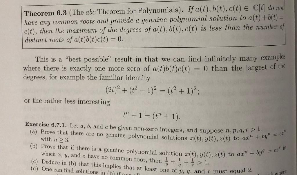 Maybe We Can Use To Solve The Exercice 6 7 1 This Chegg Com