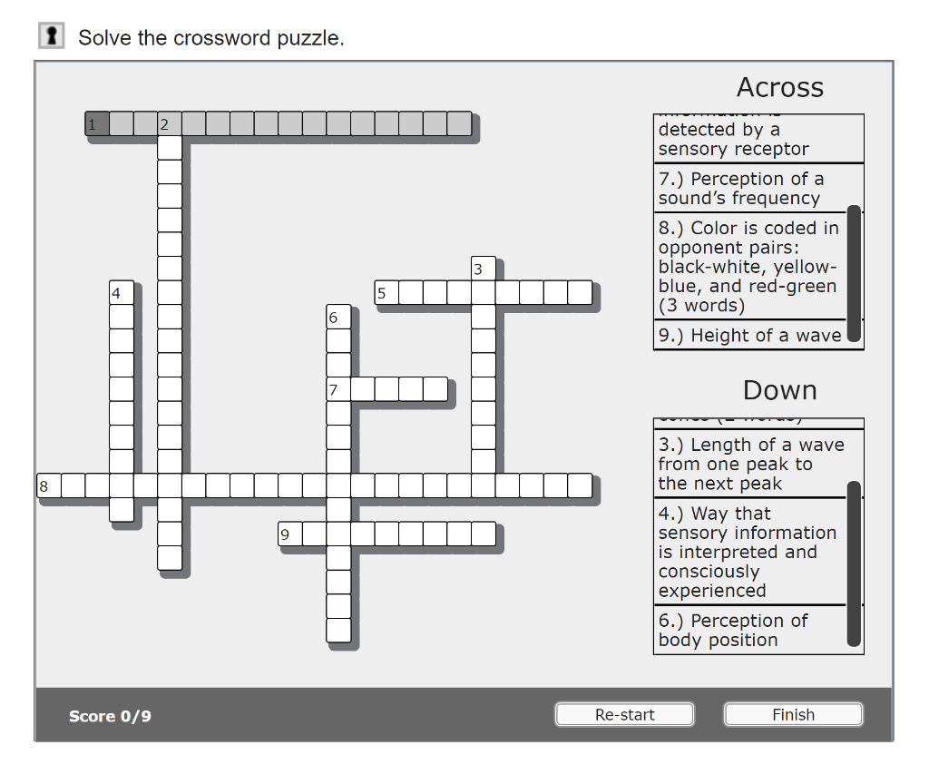 Solved Solve the crossword puzzle Across 2 1 ) Contributes Chegg com