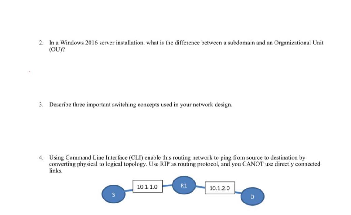 Solved a. a. C. is the process of assigning unique IP | Chegg.com