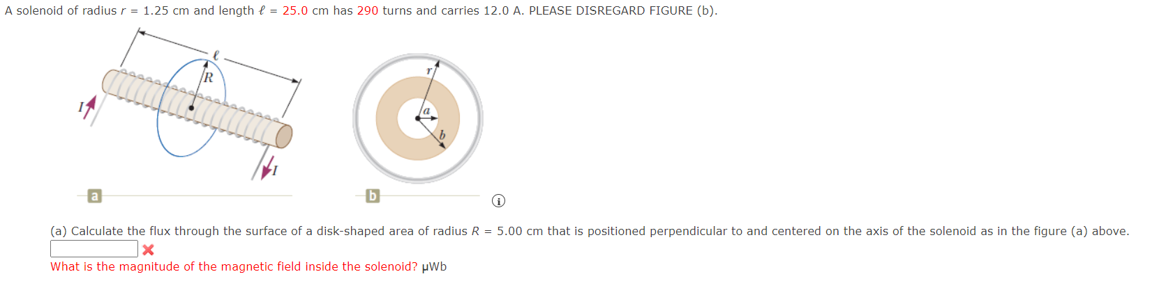 Solved Solenoid Of Radius R=1.25 Cm And Length ℓ=25.0 Cm Has | Chegg.com