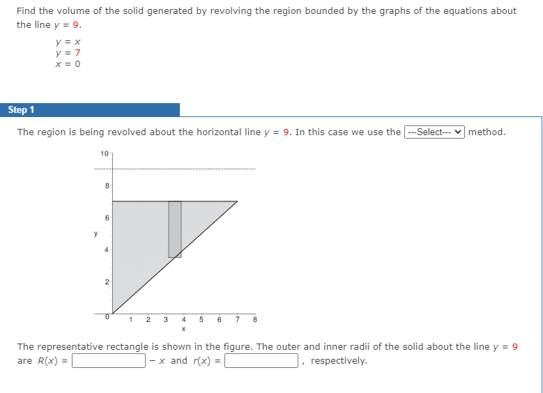 Solved Find The Volume Of The Solid Generated By Revolving