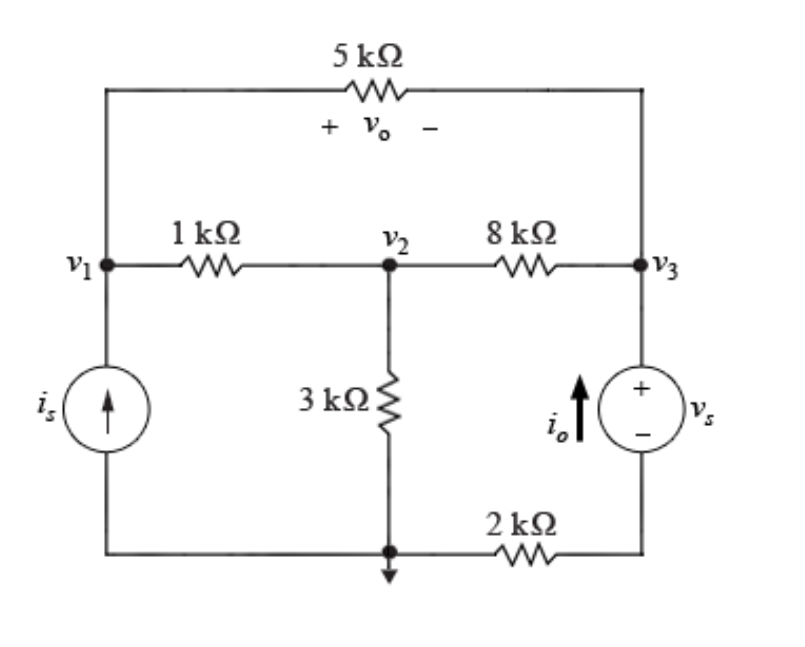 Solved Learning Goal: To use the node-voltage method to | Chegg.com