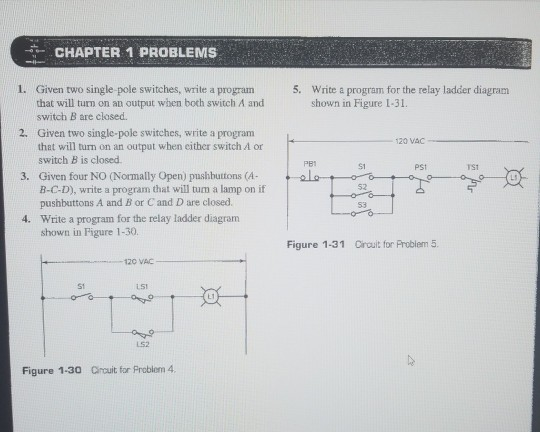 can you write a ladder logic program from the schematics