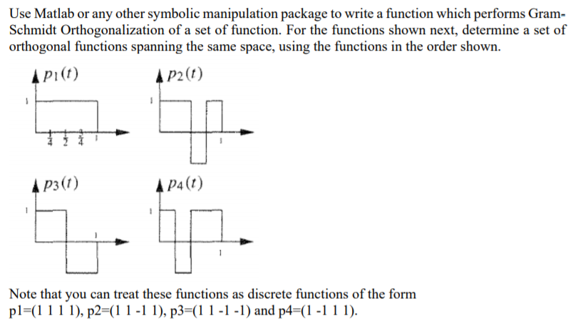 Solved Use Matlab or any other symbolic manipulation package | Chegg.com image.