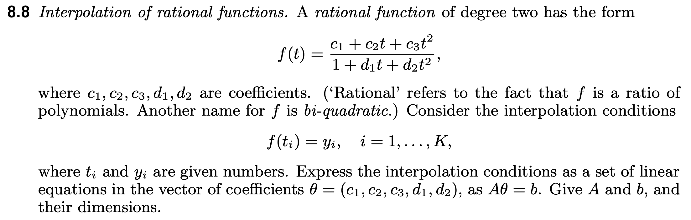 Solved 1. Exercise T8.8. Solve the problem (using MATLAB or | Chegg.com