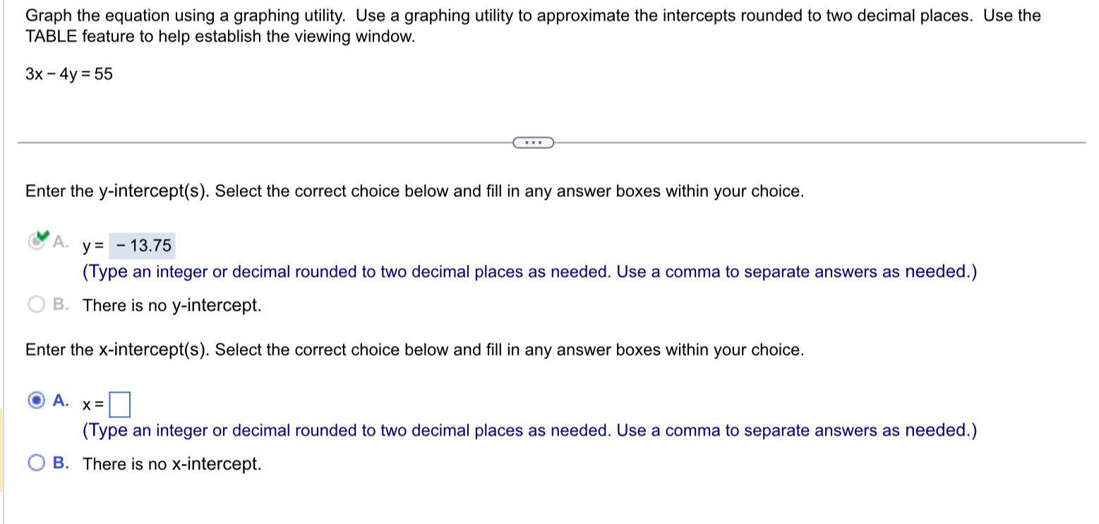 Solved Graph the equation using a graphing utility. Use a | Chegg.com