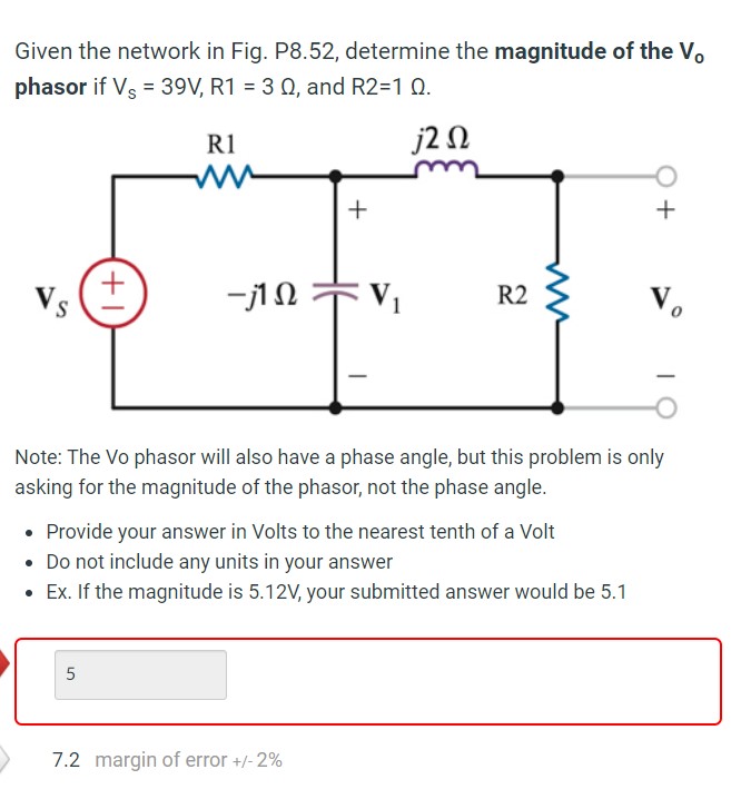 Solved Given the network in Fig. P8.52, ﻿determine the | Chegg.com
