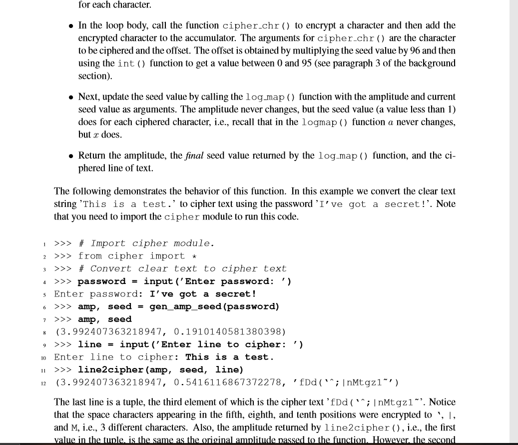 Program Your program will consist of four parts. | Chegg.com