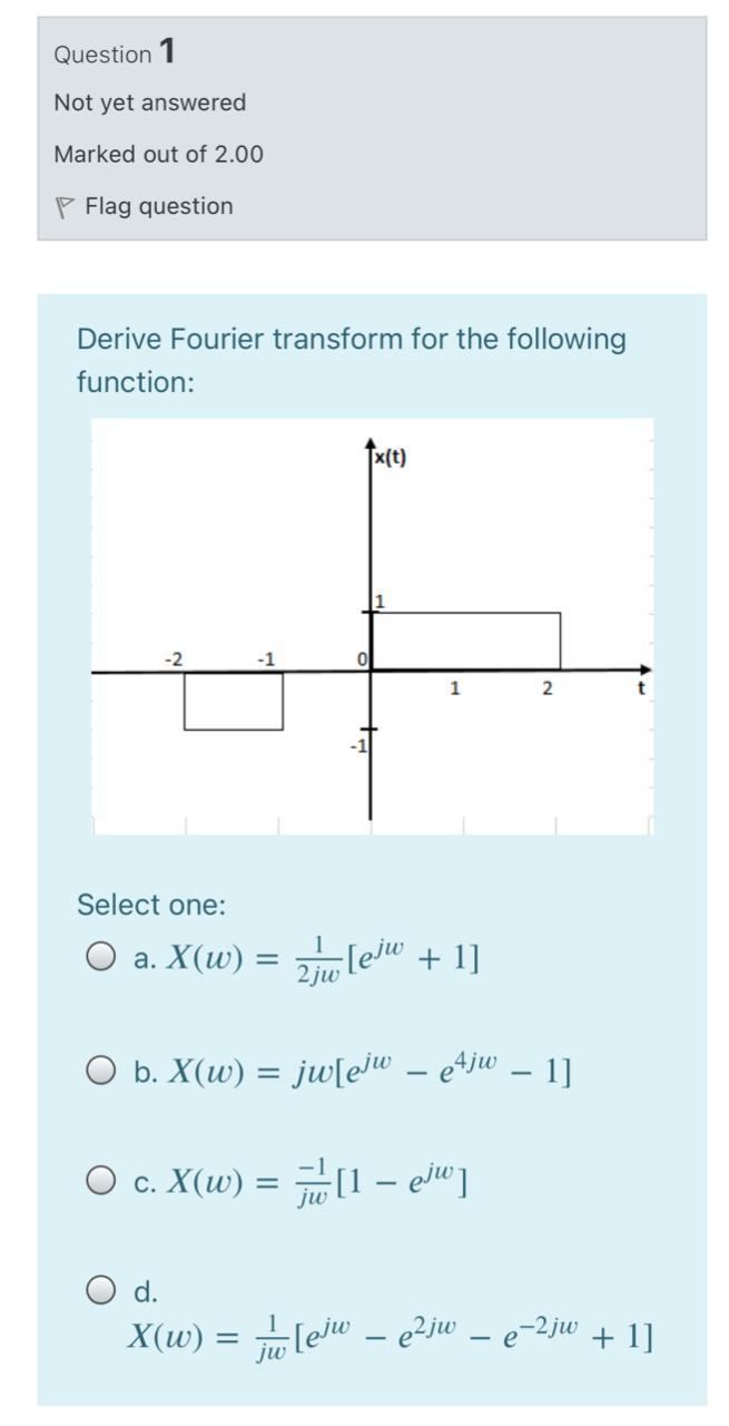 Solved Question 1 Not Yet Answered Marked Out Of 2 00 P F Chegg Com