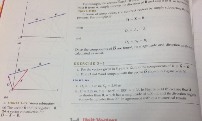 Solved For Example, The Vectors B And In Terms Of | Chegg.com