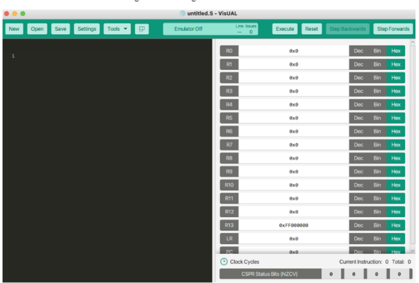 Solved 0. Objectives This lab will introduce you to VisUAL - | Chegg.com
