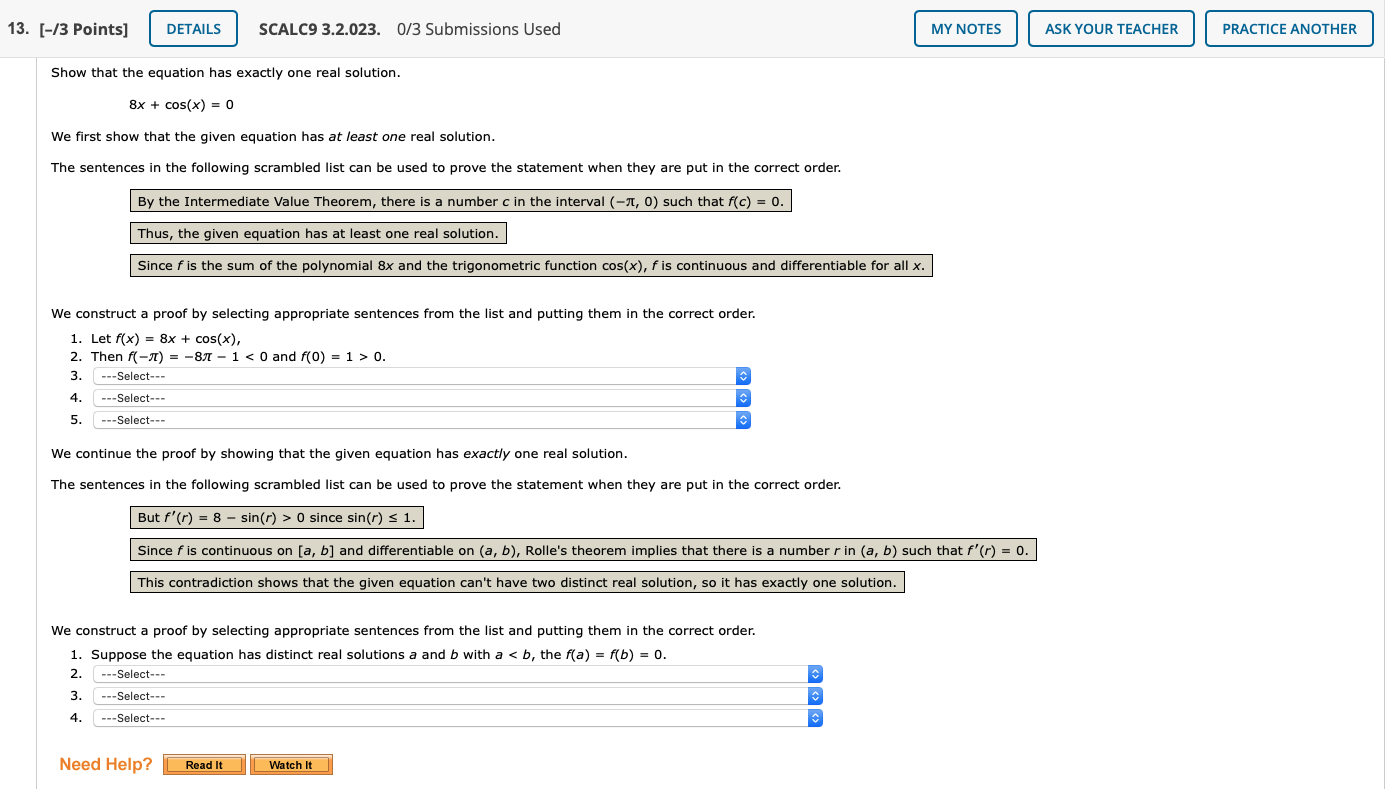 Solved 14. [-13 Points] DETAILS SCALC9 3.2.015. 0/3 | Chegg.com