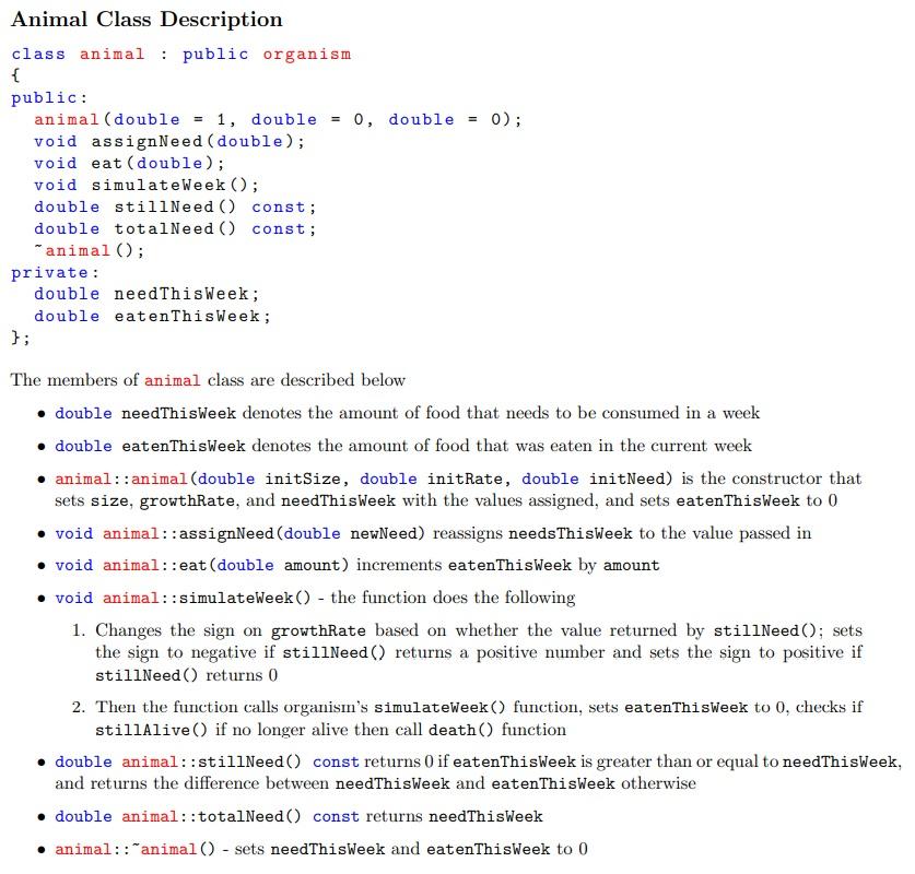 Solved Help me correct the output of my code in C++ for a | Chegg.com