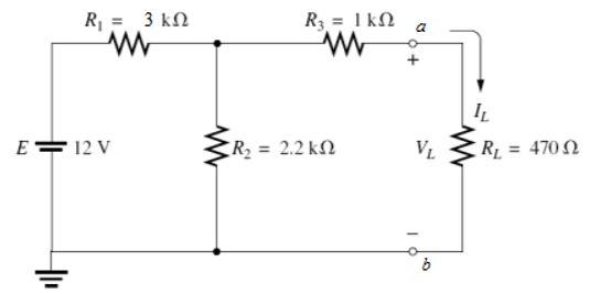 Solved Use Thevenin’s theorem to simplify the left side of | Chegg.com