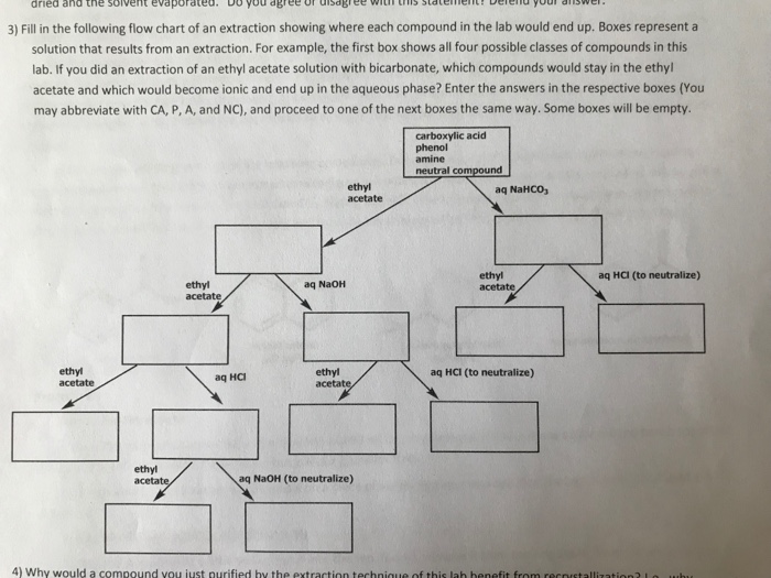 Solved dried and the sovent evaporated. Do you dbree of | Chegg.com