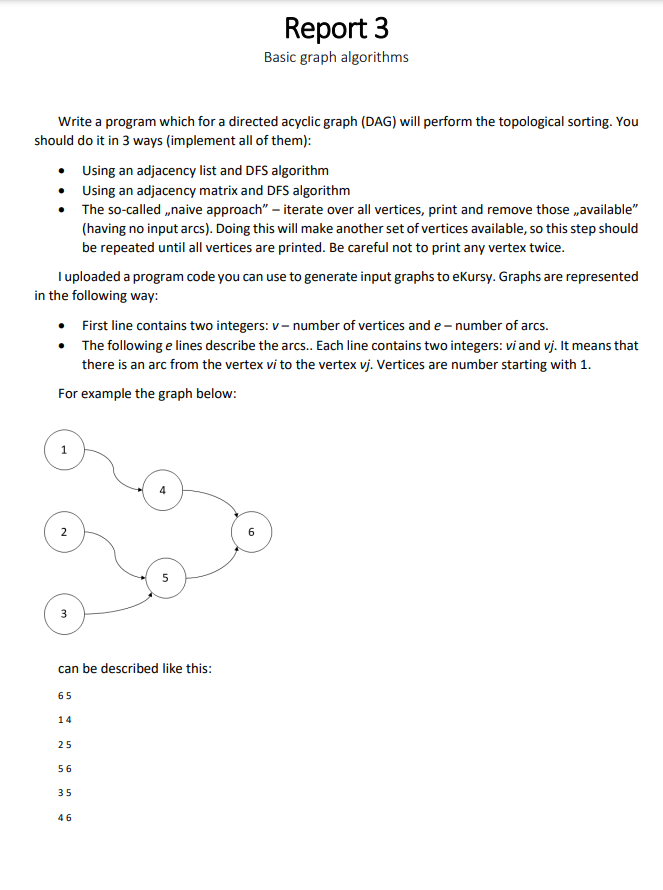 graph algorithms assignment