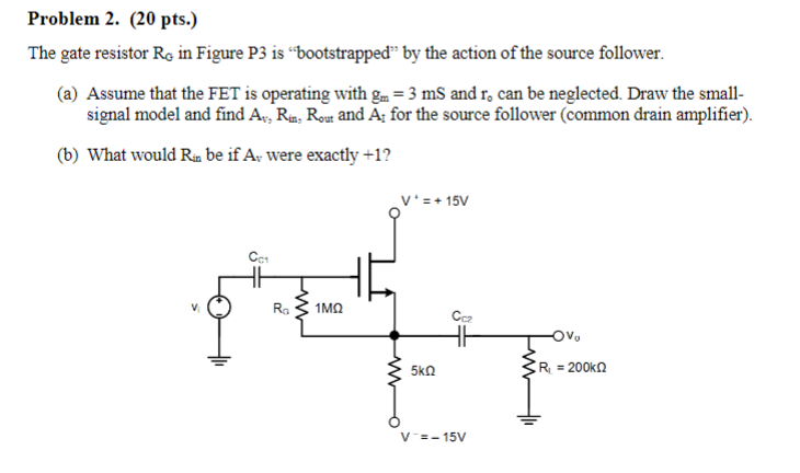 Solved The gate resistor R0 in Figure P3 is 