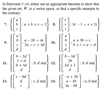 Solved In Exercises 7-14, either use an appropriate theorem | Chegg.com