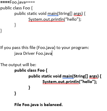 USING JAVA!!! Write a program that takes a file as | Chegg.com