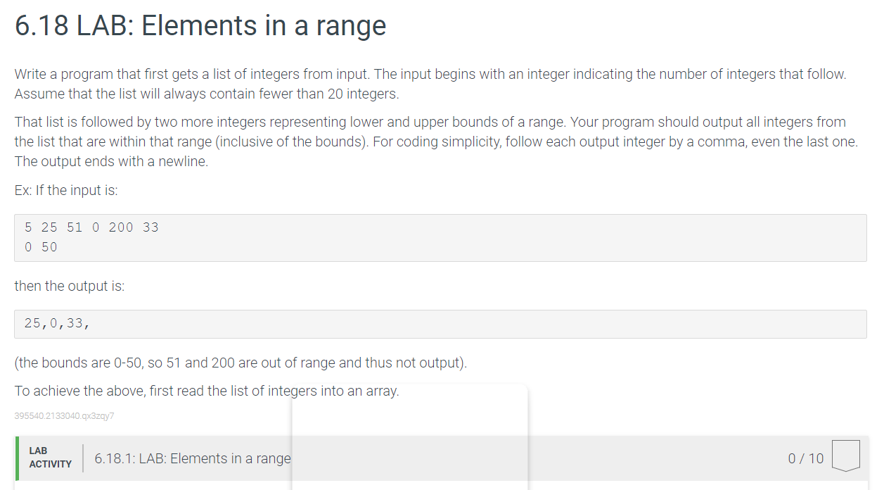 Solved Import Java.util.Scanner; Public Class LabProgram { | Chegg.com