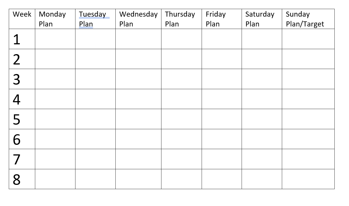 Body Composition Goals and Plans, determine target