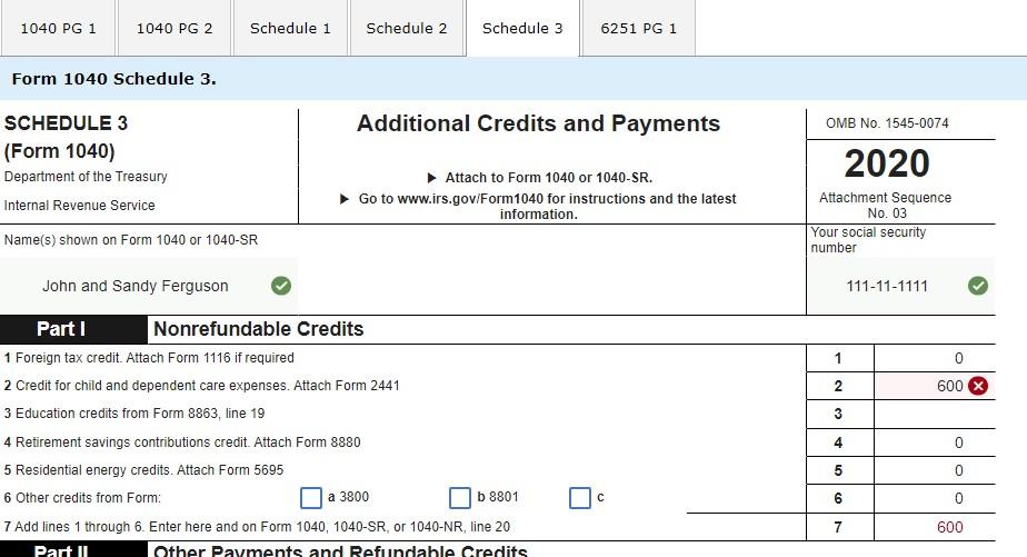 John and Sandy Ferguson got married eight years ago