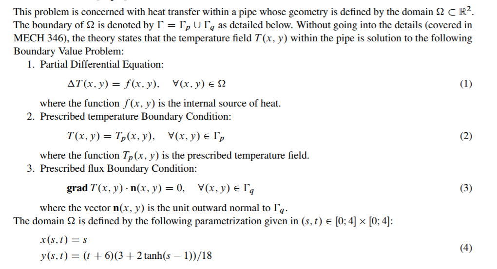 This problem is concerned with heat transfer within a | Chegg.com