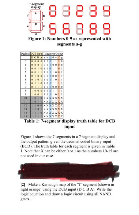 Solved 7-segment display 8 2 8 9 b S 8 8 8 9 d Figure 1: | Chegg.com