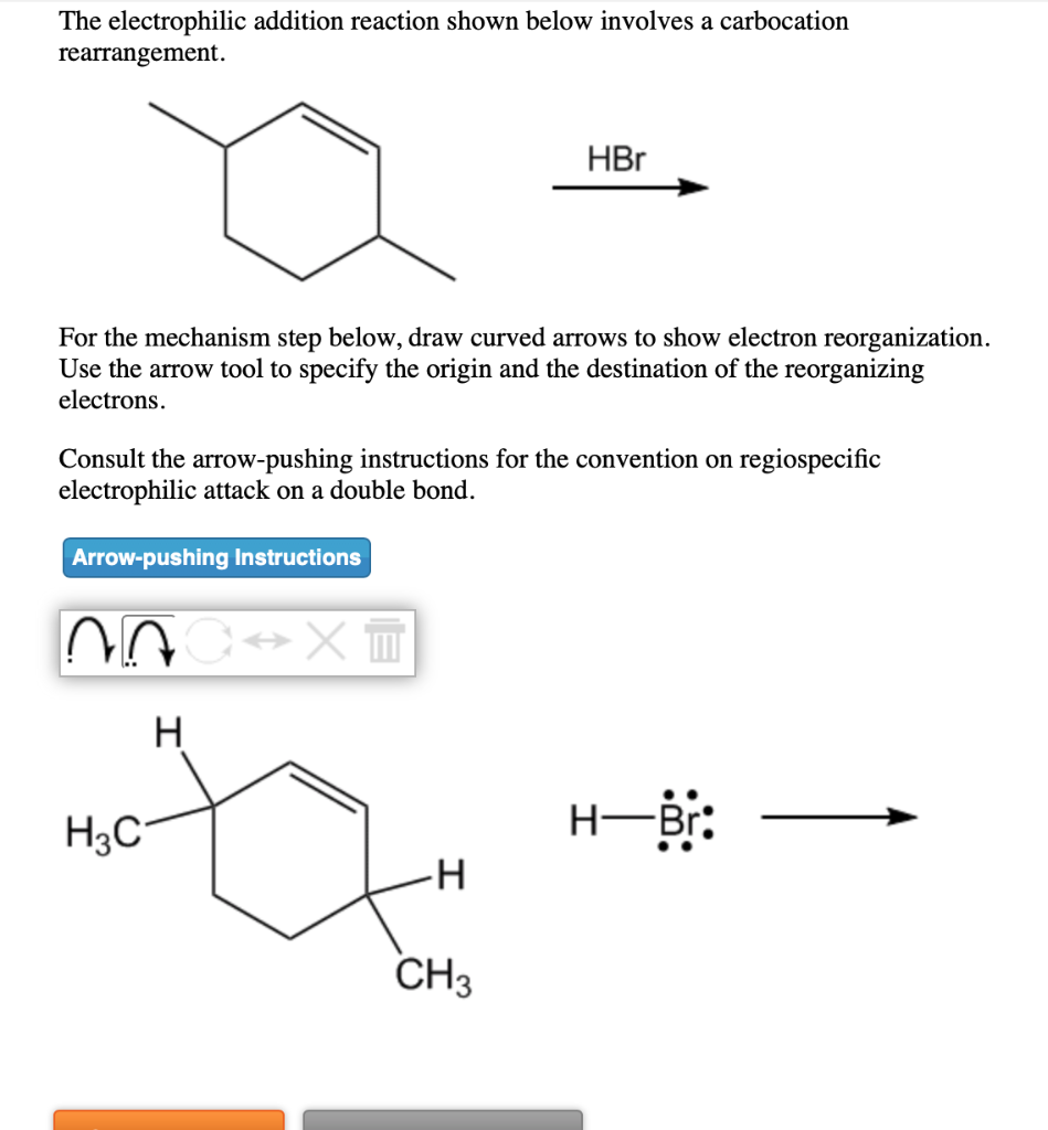 solved-the-electrophilic-addition-reaction-shown-below-chegg