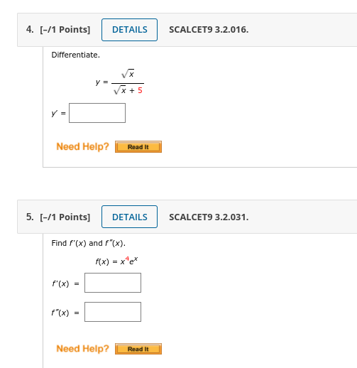 Solved Differentiate. y = square root of x/square root of x | Chegg.com