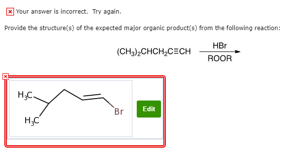 Solved X Your Answer Is Incorrect. Try Again. Provide The
