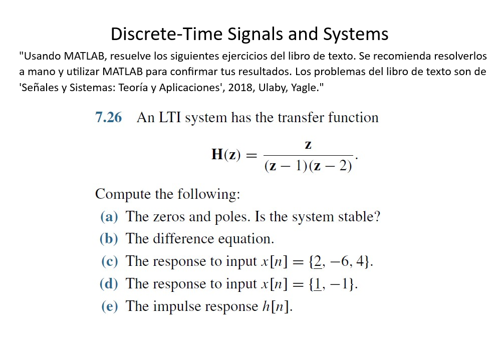 Solved Discrete-Time Signals and Systems 