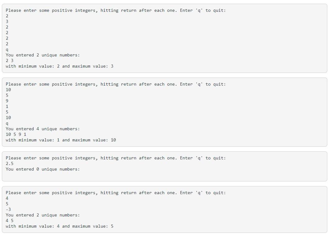 Solved Python - Write a program that inputs a list of | Chegg.com
