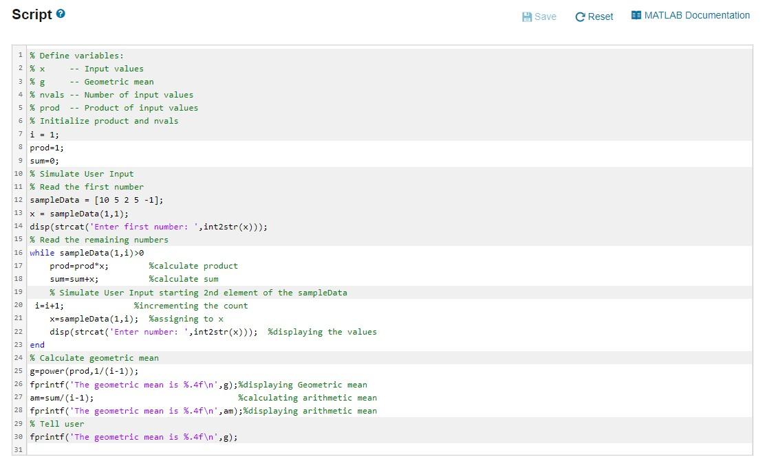 Solved PLEASE HELP ME PERFECT THIS CODE IN MATLAB. I WILL | Chegg.com
