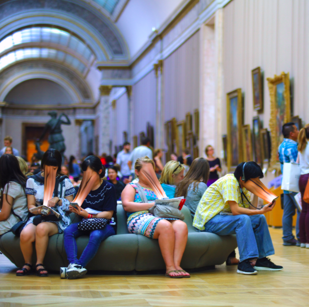 Solved How does the art piece ‘reveal’ the face of the