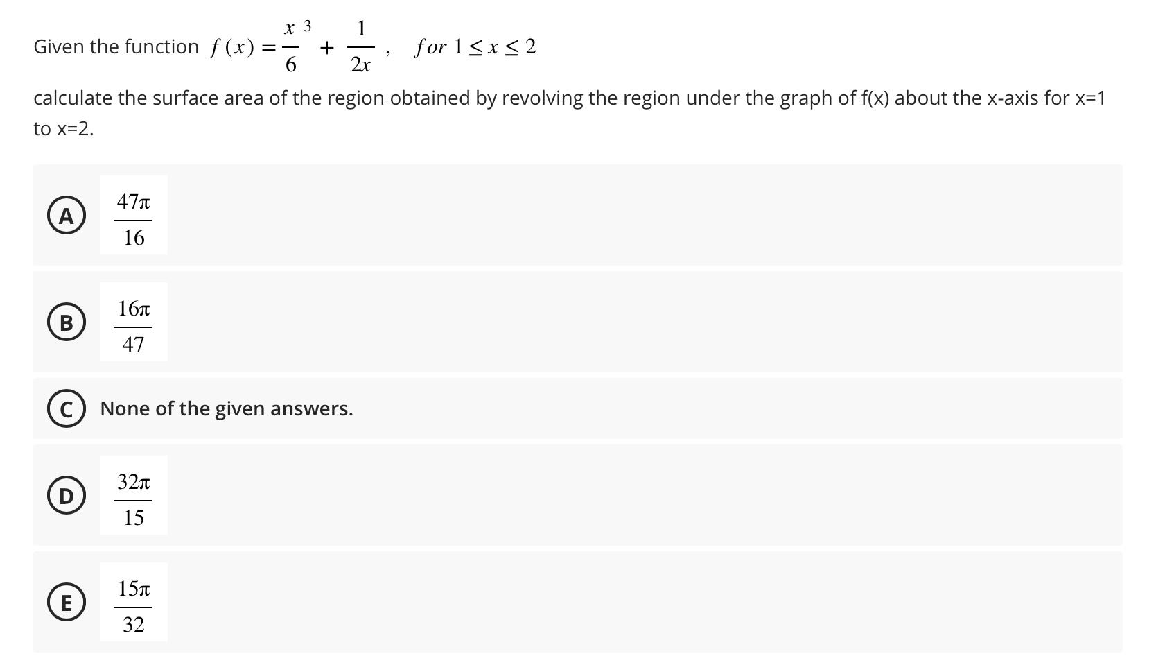 Solved Given The Function F x 6x3 2x1 For 1 x 2 Calculate Chegg