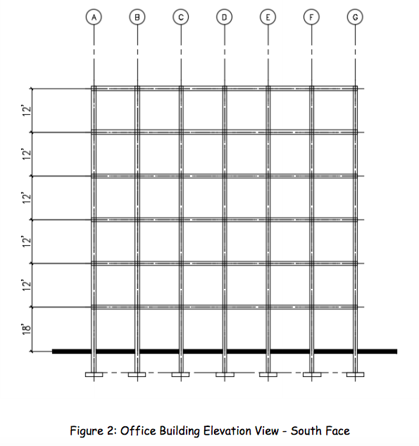 S6c Building Layout Solved The six-story office building shown in the attached | Chegg.com