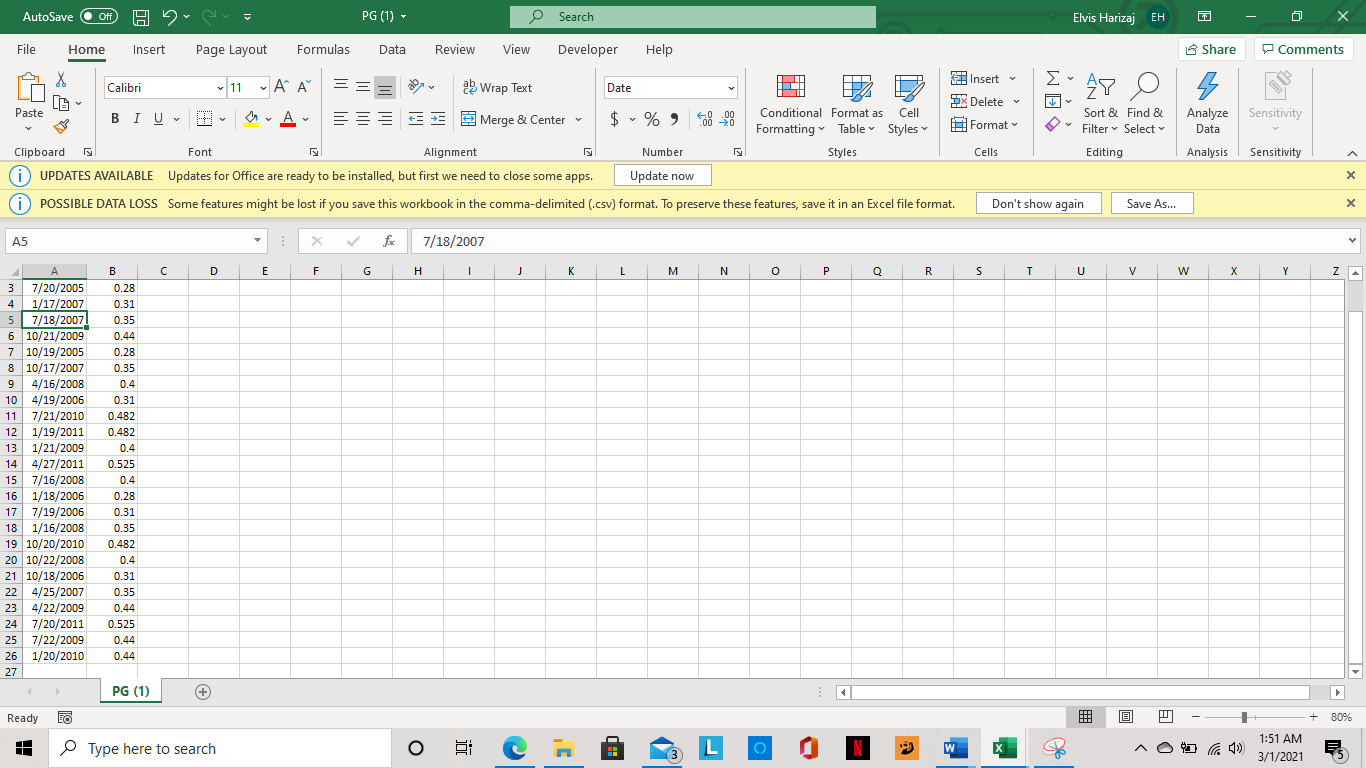 Using The Gordon Formula For Dividends, Find The Cost 