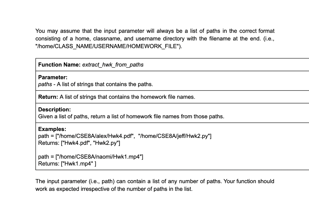 Solved You may assume that the input parameter will always | Chegg.com
