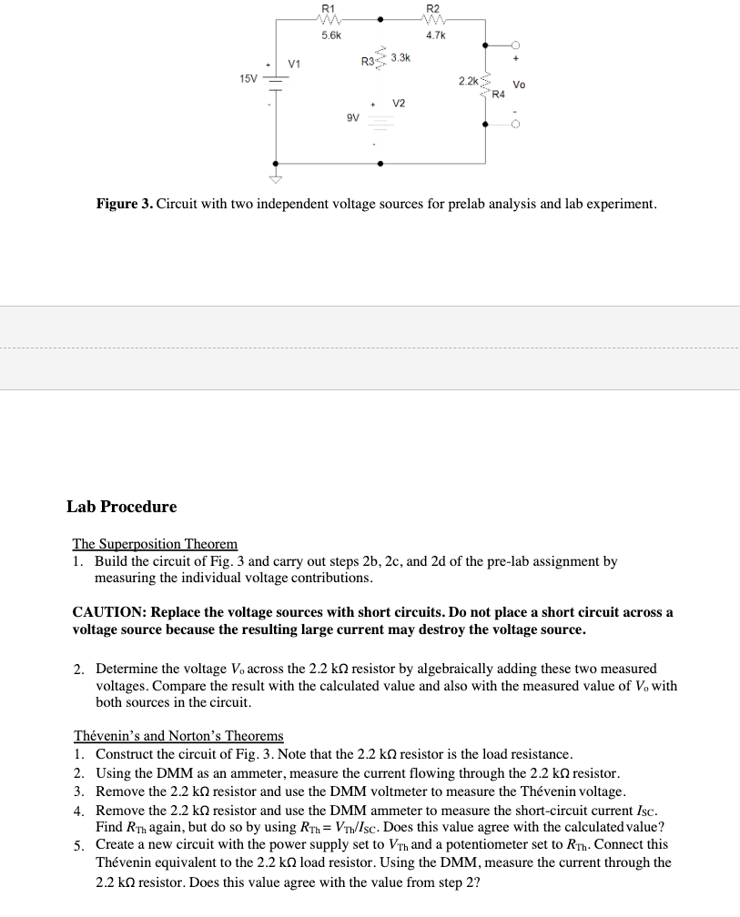 Solved 1. In your notebook, analyze the circuit in Fig. 3 to | Chegg.com