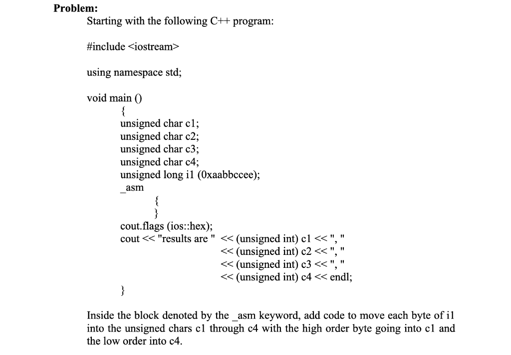 solved-problem-starting-with-the-following-c-program-chegg