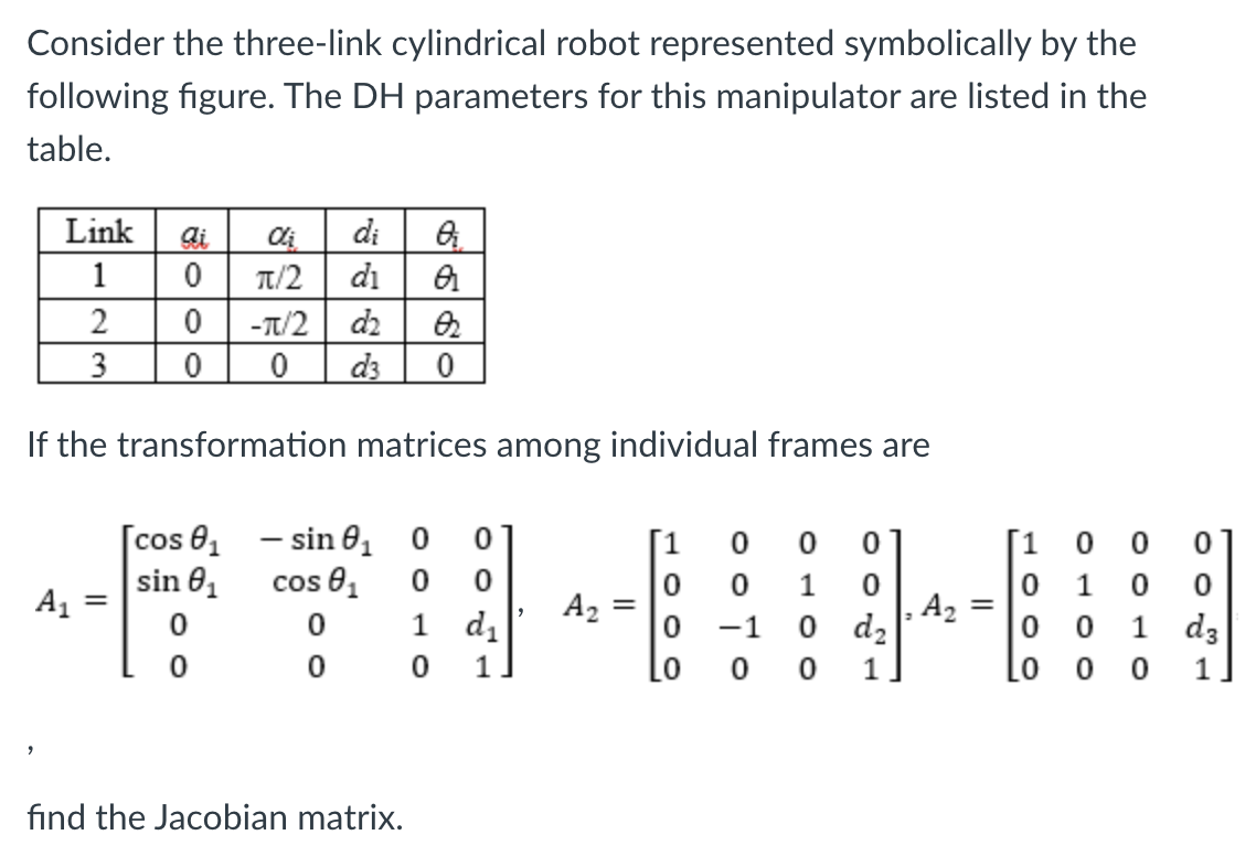 Solved After the transformation matrix process please | Chegg.com