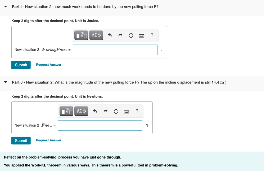 Solved 1 Review Part A - Calculate the work done by the | Chegg.com
