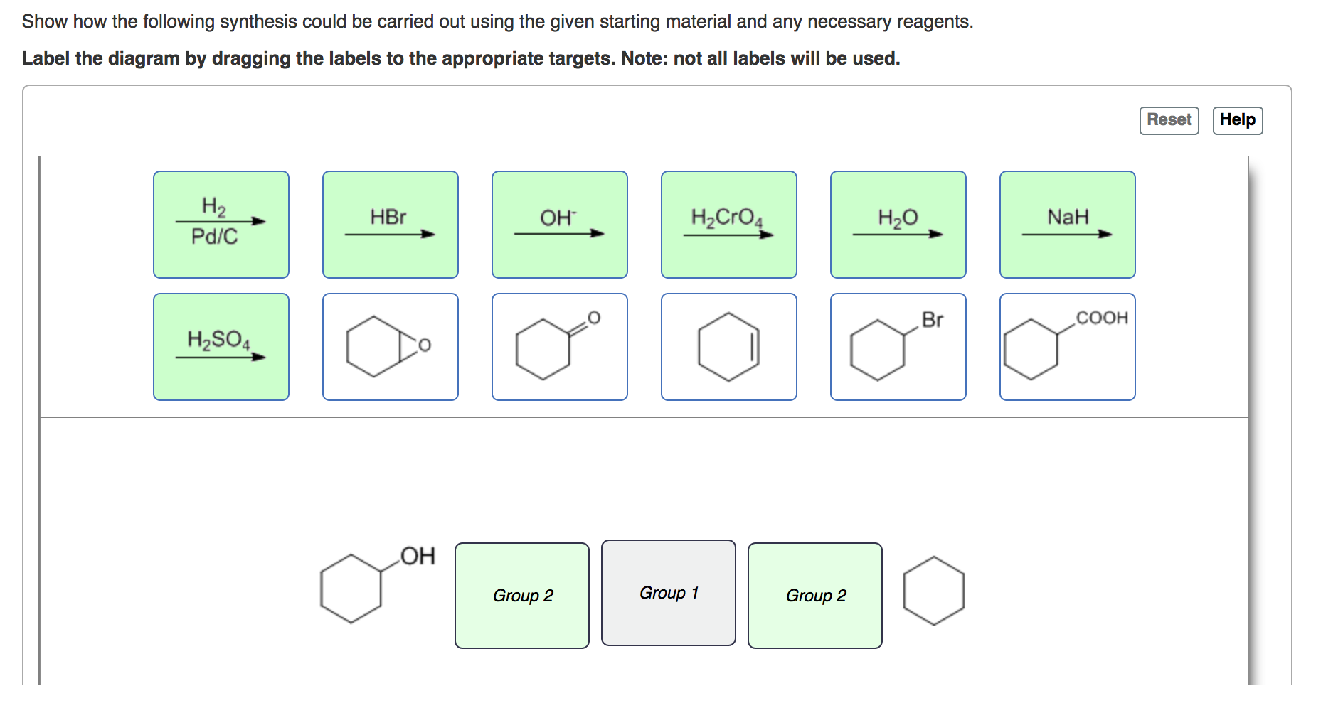 Solved Show How The Following Synthesis Could Be Carried Out Chegg