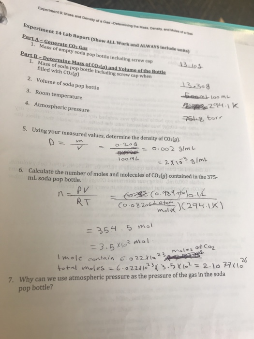 experiment 1 measurement of mass volume and density